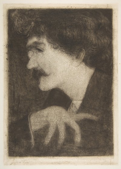 Suggerimento di Whistler per il suo ritratto, 1870s da Unbekannt