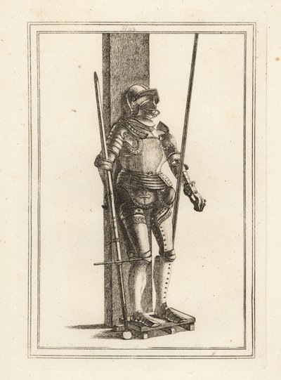 Armatura appartenente a Giovanni di Gaunt, Duca di Lancaster da Unbekannt