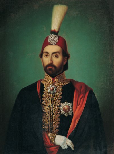Sultano Abdülmecid I, metà del XIX secolo da Unbekannt