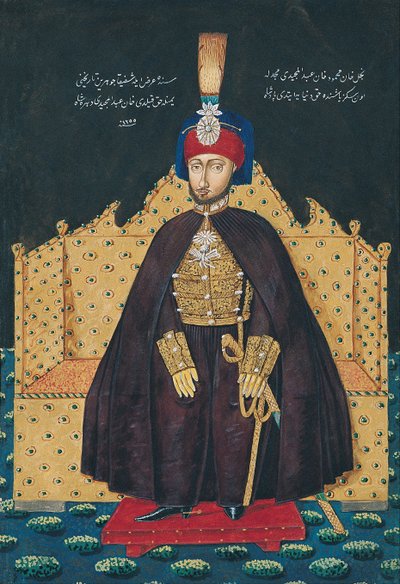 Sultano Abdülmecid I, metà del XIX secolo da Unbekannt