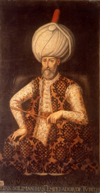 Sultano Solimano I il Magnifico, XVII secolo da Unbekannt