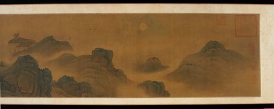 Sole e luna su terra e mare, XVII-XVIII secolo da Unbekannt