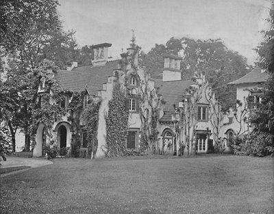 Sunnyside, casa di Washington Irving, vicino a Tarrytown, New York, c1897 da Unbekannt