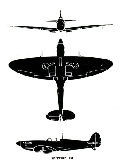 Supermarine Spitfire Mk IX da Unbekannt