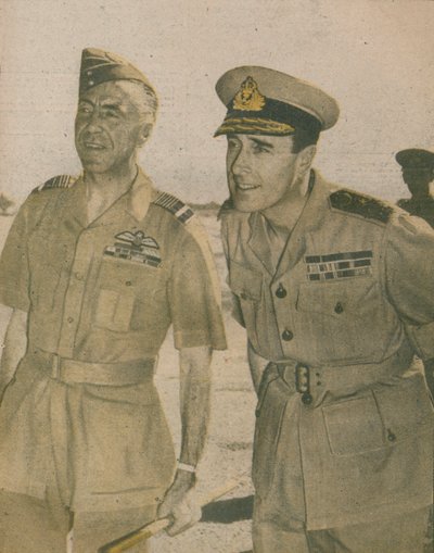 Comandante Supremo Alleato S.E. Asia, 1943-44 da Unbekannt