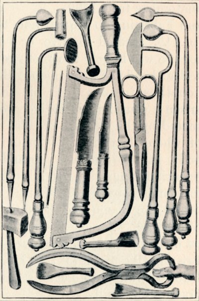 Strumenti chirurgici, 1639, 1903 da Unbekannt