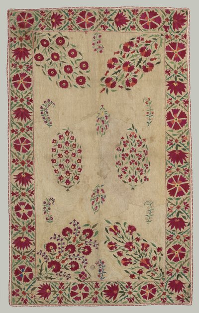 Suzani: copertura del divano, 1700 da Unbekannt