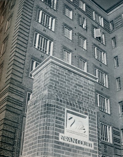 Swan Court, Chelsea, 1932 da Unbekannt