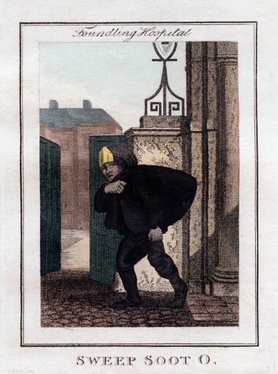 Spazzacamino O, Ospedale dei Trovatelli, Londra, 1805 da Unbekannt