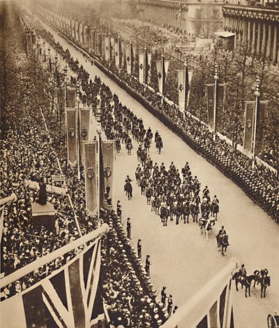 Oscillando lungo il Mall, 12 maggio 1937 da Unbekannt