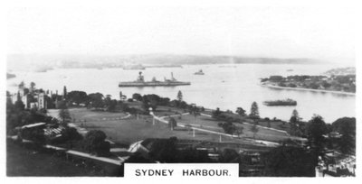 Porto di Sydney, Australia, 1928 da Unbekannt
