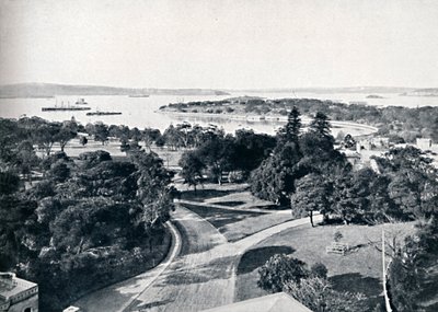 Porto di Sydney e Giardini Botanici, c1900 da Unbekannt