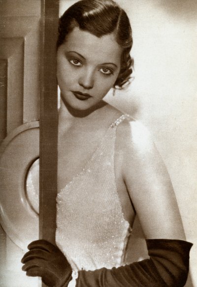 Sylvia Sidney, attrice americana da Unbekannt