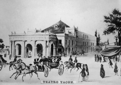 Teatro Tacon, Cuba, c1910 da Unbekannt