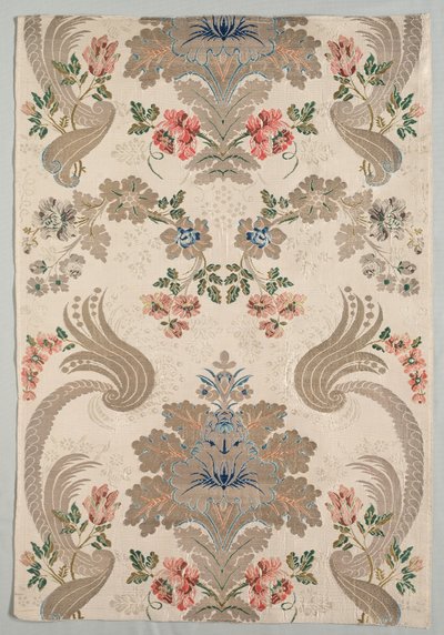 Taffetà, broccato, 1700-1750 da Unbekannt