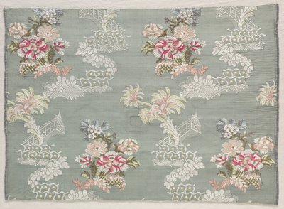 Taffetà, broccato, c. 1750 da Unbekannt