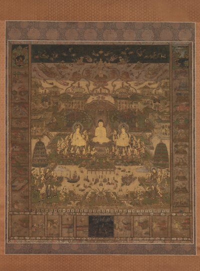 Taima Mandala, probabilmente fine XIV secolo da Unbekannt