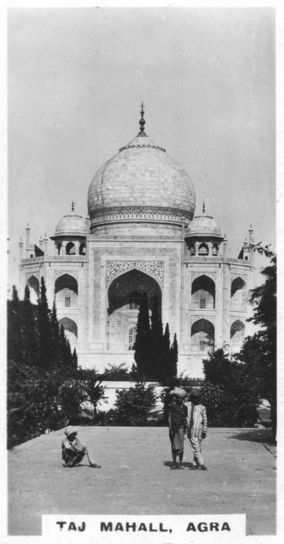Taj Mahal, Agra, Uttar Pradesh, India, c1925 da Unbekannt