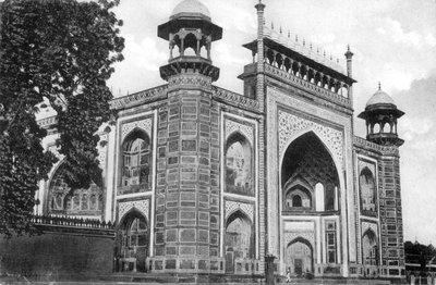 Porta del Taj Mahal, Agra, XX secolo da Unbekannt