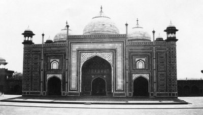 Moschea del Taj Mahal o masjid, Agra, India, 1916-1917 da Unbekannt