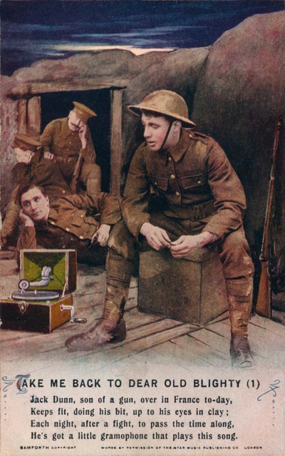 Riportami nella Cara Vecchia Blighty, c1916 da Unbekannt