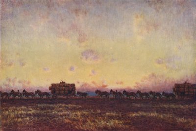 Portare la lana al mercato, 1923 da Unbekannt