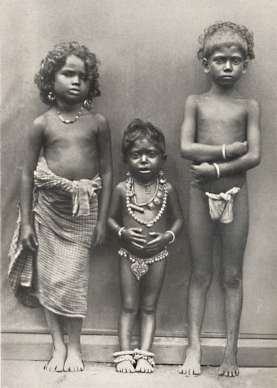 Bambini Tamil, 1926 da Unbekannt