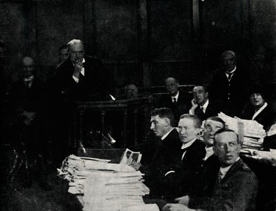 Inchiesta sui carri armati a Lincolns Inn, c1919 da Unbekannt