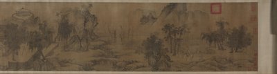 Il ritorno a casa di Tao Yuanming, 1300 da Unbekannt