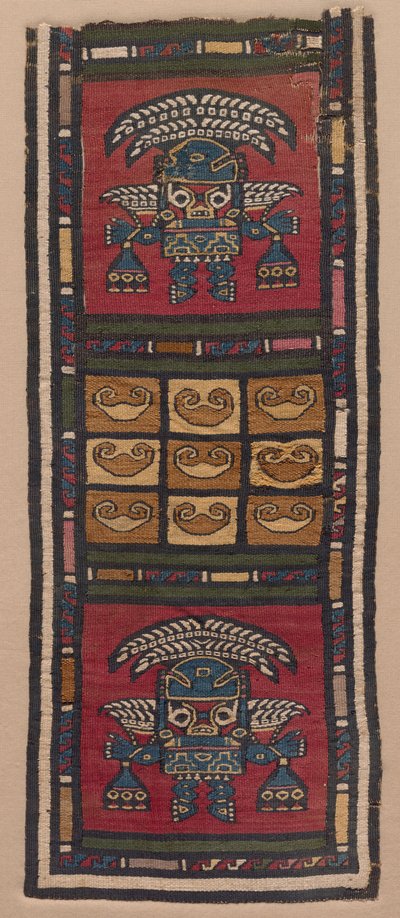 Frammento di arazzo, 700-1370s da Unbekannt