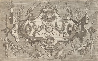 Targhe ed altri ornati di varie e capricciose invenzioni Cartouches e altri ornamenti da Unbekannt