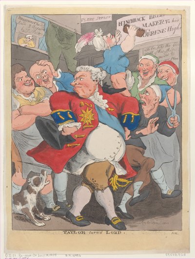 Taylor diventato Lord, 1812 da Unbekannt