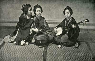 Tè e musica, 1891 da Unbekannt