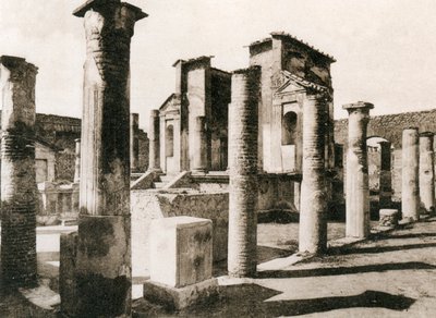 Tempio di Iside, Pompei, Italia, c1900 da Unbekannt