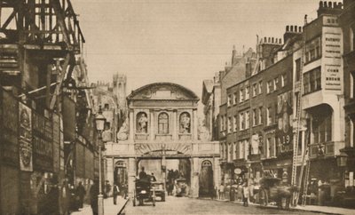 Temple Bar: Il confine della città nello Strand nell