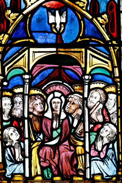 Chiesa calvinista di Temple Saint-Étienne, Vetrata, L