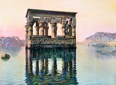 Chiosco del tempio di Traiano, Philae, Egitto, XX secolo da Unbekannt