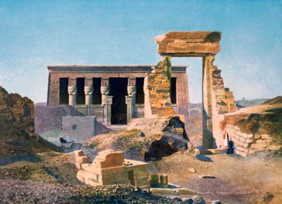 Tempio di Hathor, Dendera, Egitto, XX secolo da Unbekannt