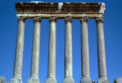 Tempio di Zeus Eliopolitano, Baalbek, Libano, 10-249 d.C. da Unbekannt