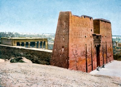 Tempio di Horus, Edfu, Egitto, XX secolo da Unbekannt