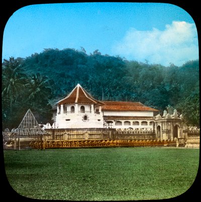 Tempio del Sacro Dente, Kandy, Ceylon, fine XIX o inizio XX secolo da Unbekannt