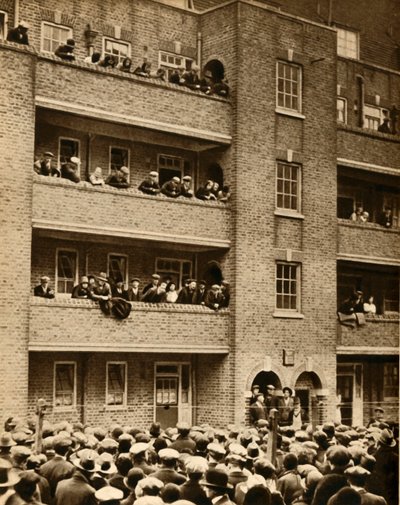 Sciopero degli affittuari, Peckham, sud-est di Londra, 1931 da Unbekannt