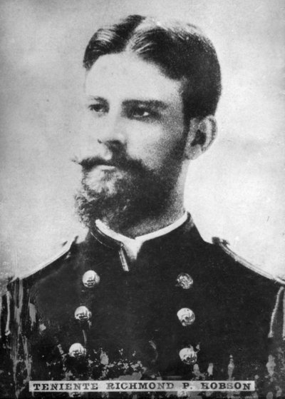Tenente Richmond Pearson Hobson 1870-1937, Contrammiraglio della Marina degli Stati Uniti, c1910 da Unbekannt