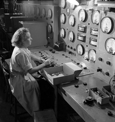 Test delle valvole elettroniche, Mitcham da Unbekannt