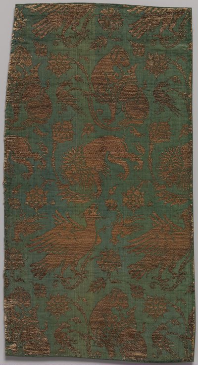 Tessuto, italiano, fine XIV-inizio XV secolo da Unbekannt