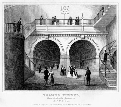 Tunnel del Tamigi, Londra da Unbekannt