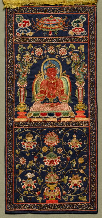 Thangka con il Settimo Bodhisattva da Unbekannt