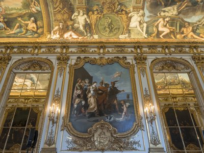 Il rapimento di Elena da parte di Paride, copia dei laboratori del Louvre da Unbekannt