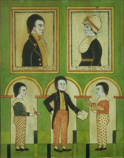 La famiglia Abraham Pixler da Unbekannt
