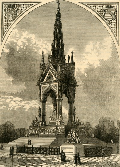 Il Memoriale di Albert, c1876 da Unbekannt